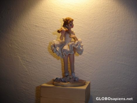 Postcard doll