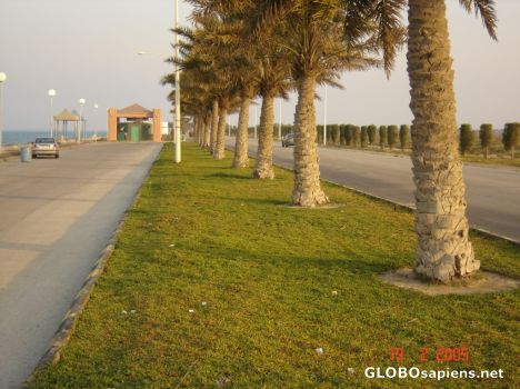 Postcard JUBAIL BEACH