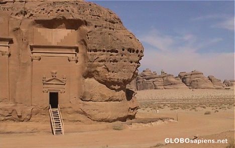 Postcard Nabatean Tomb