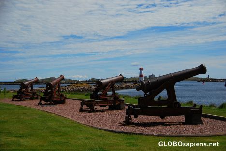 Postcard La Pointe aux Canons