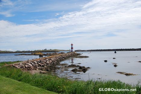 Postcard View of St Pierre Lighthouse