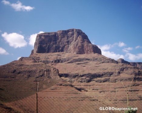Postcard Northern Drakens berg - Sentinel Peak