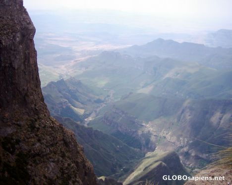 Postcard Northern Drakens berg - Sentinel Peak