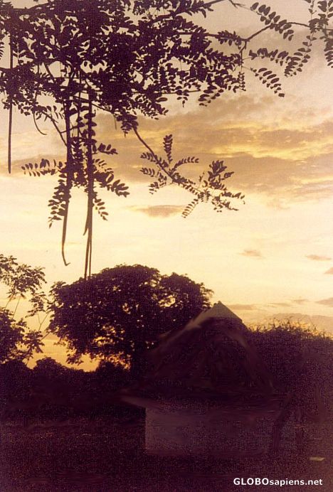 Postcard Camp Sunset