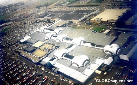 Postcard African Shopping Mall