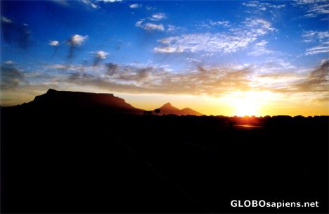 Postcard Table Mountain