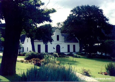 Postcard Winefarm Farmhouse