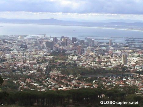 Postcard Cape Town in the morning