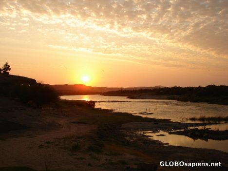 Postcard A little later at Orange River