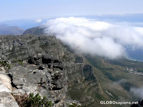 Postcard Clouds forming