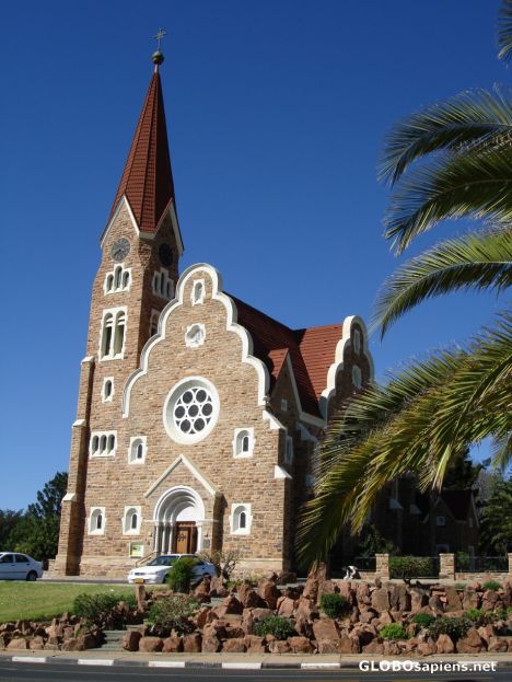 Postcard The Church on the hill - Christuskirche