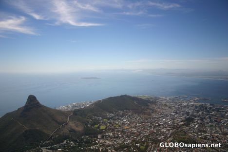 Postcard View from the top