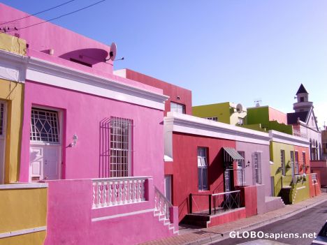 Postcard Colourful Bo-Kaap