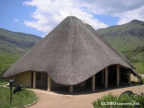 Postcard Catrhedral Peak - KZN - South Africa