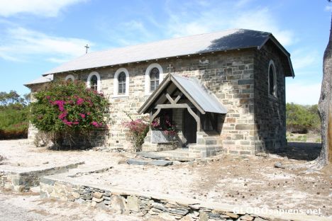 Postcard The church of the Good Shepherd