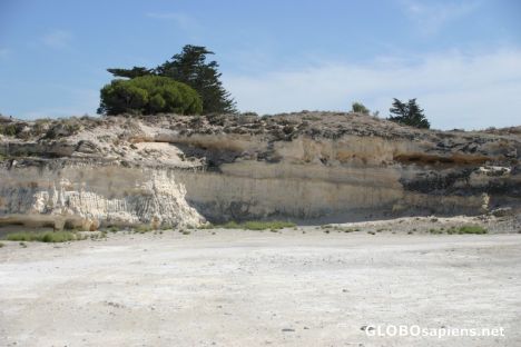 Postcard Manmade quarry