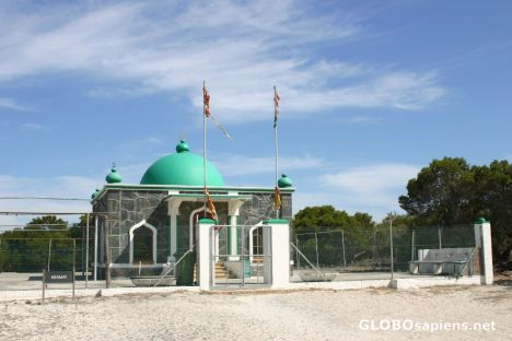 Postcard The mausoleum