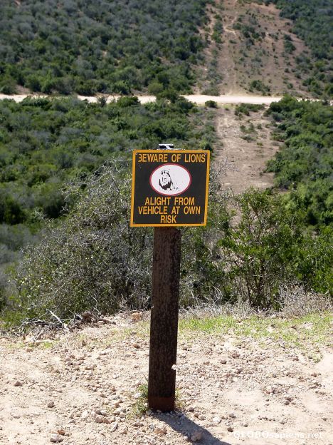 Postcard You have been warned!