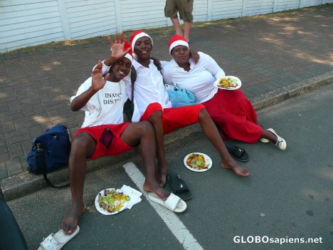 Postcard Merry Christmas from St Lucia in KwaZulu-Natal.