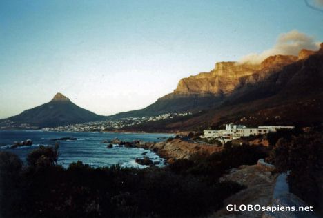 Postcard Lions Head from the other angle.