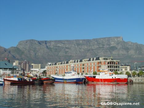 Postcard Table Mountain, Cape Town