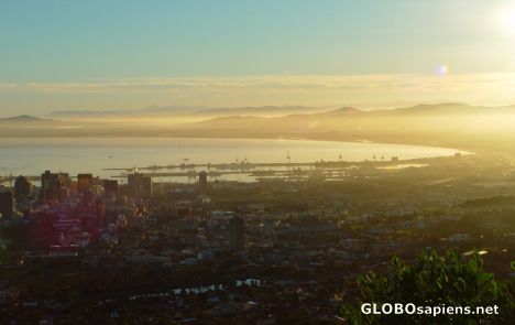 Postcard Sunrise in Cape Town