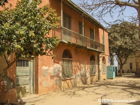 Postcard Ile de Goree