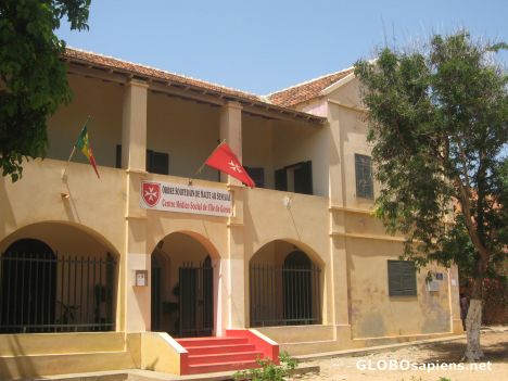 Postcard Order of Malta at Gorée