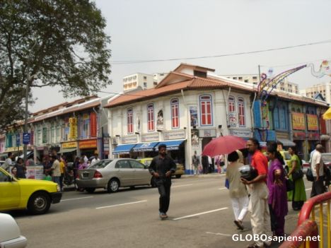 Postcard Little India