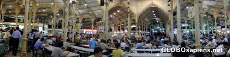 Postcard Singapore Satay Club