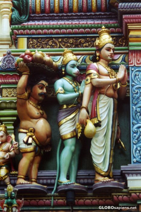 Postcard Sri Veeramakalamman