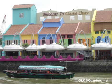 Postcard Clarke Quay