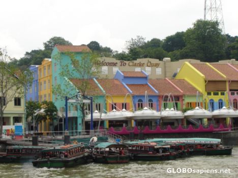 Postcard Clarke Quay
