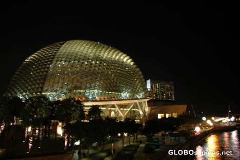Postcard The Esplanade, Singapore