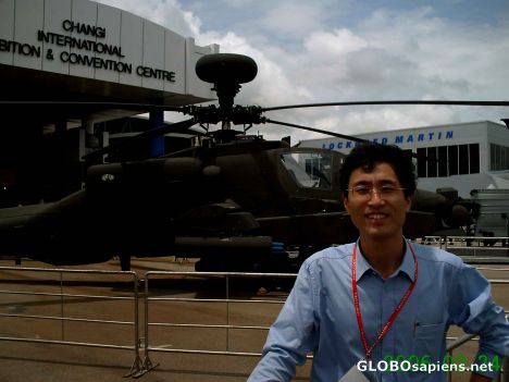 Postcard Asian Aerospace Show 2006