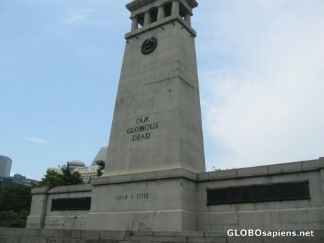 Postcard First World War Memorial