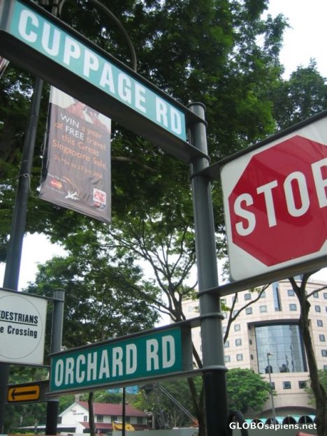 Postcard Orchard Road