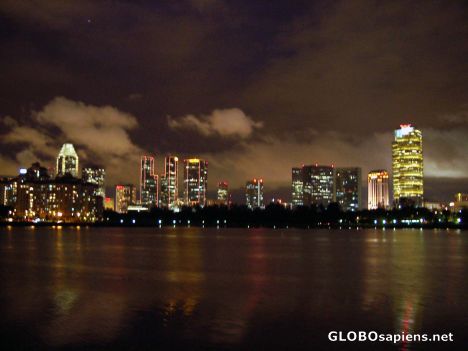 Postcard Singapore night view
