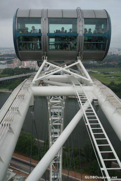 Postcard The Singapore Flyer 1