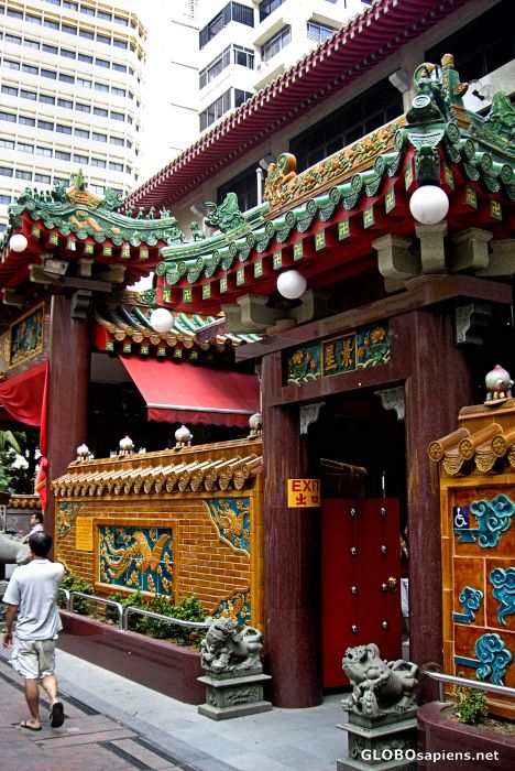 Postcard Kuan Im Thong Hood Cho Temple