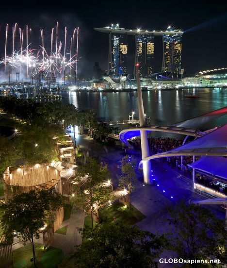Postcard Marina Bay Sands