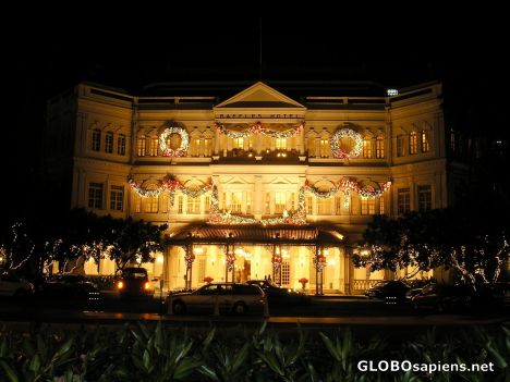 Postcard Raffles Hotel