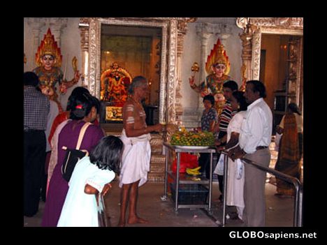 Postcard Kali Amman Temple ,Little India