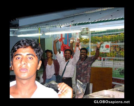 Postcard Little India.