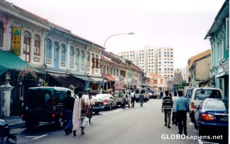Postcard Singapore's Little India