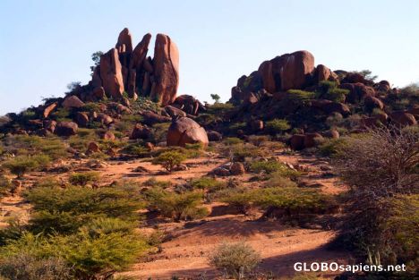 Postcard Ghagax Guure Landscape