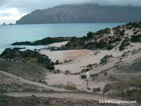 Postcard Calita en La Graciosa