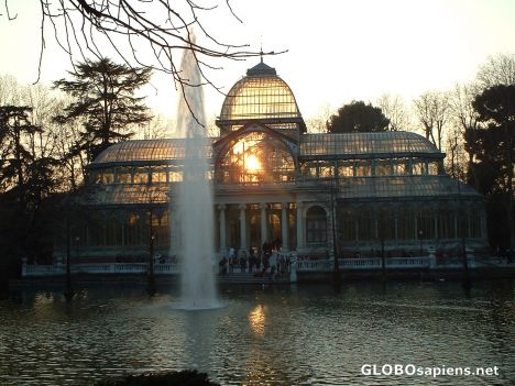 Postcard Palacio de Cristal