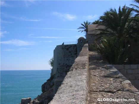 Postcard Peniscola Fortress