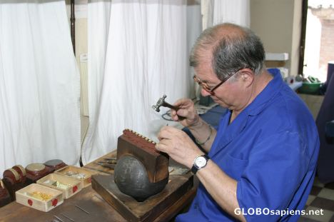 Postcard El damasquinado, artesanía mayor de Toledo